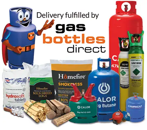 Products supplied by Rent Free Gas Cylinders - delivered by Gas Bottles Direct