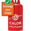 47kg Propane Calor Gas Bottle Cylinder Refill