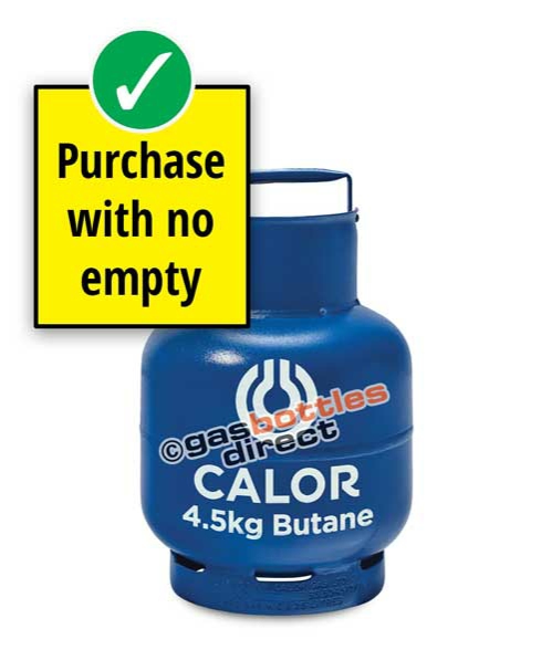 4.5kg Butane gas bottle