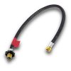 LPG Pigtail POL Handwheel x W20 0.89m (35″) Black Rubber Hose from Rent Free Gas Cylinders