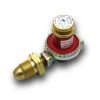 LPG Gas Bottle Regulator Propane Adjustable 0-4 Bar POL Fitting from Rent Free Gas Cylinders
