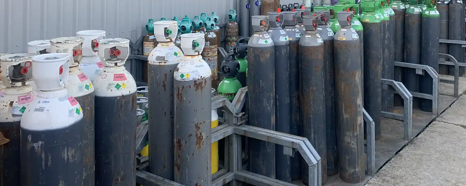 Air Products Fittings from Rent Free Gas Cylinders Page Header Image