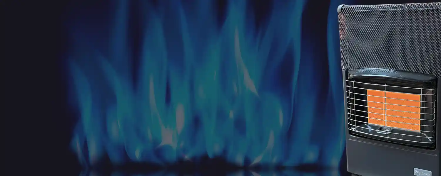 Secondhand Calor Gas Portable Heaters from Rent Free Gas Cylinder