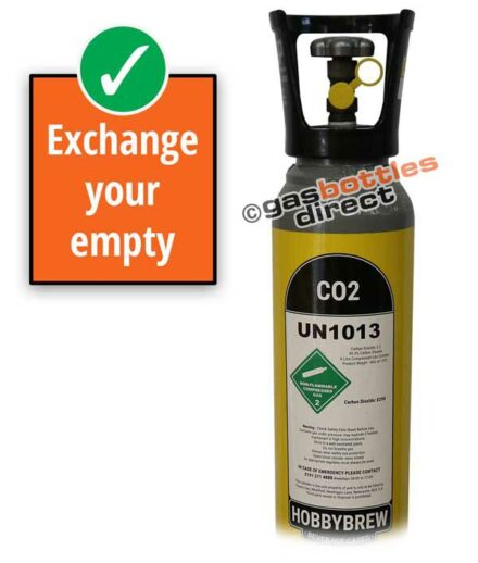 Hobbybrew CO2 Gas Bottle Refill from Rent Free Gas Cylinders