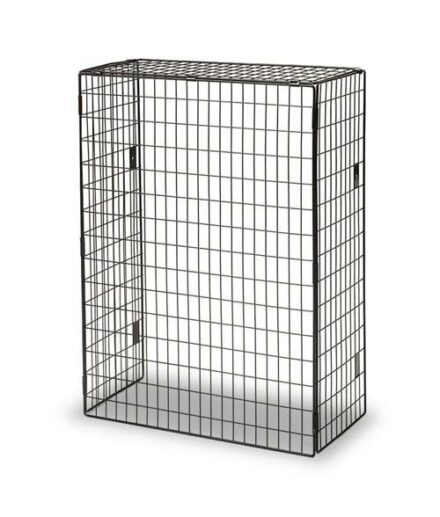 LPG Gas Bottle Cabinet Heater Guard in Black from Rent Free Gas Cylinders